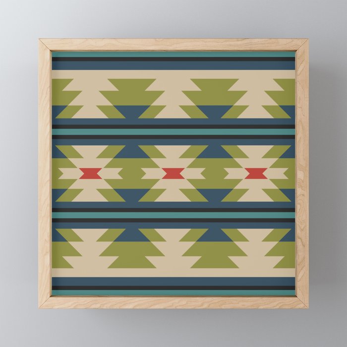 Southwestern Pattern 118 Mini Art Print Gallery Image 1