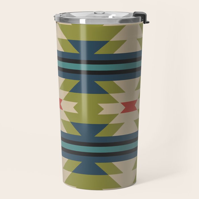Southwestern Pattern 118 Travel Mug Gallery Image 2