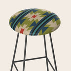 Southwestern Pattern 118 Stool Gallery Image 2