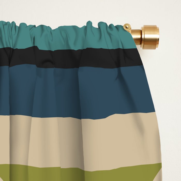 Southwestern Pattern 118 Window Curtain Gallery Image 2