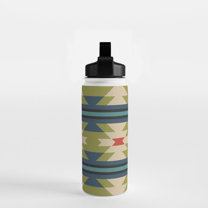 Southwestern Pattern 118 Water Bottle Gallery Image 2