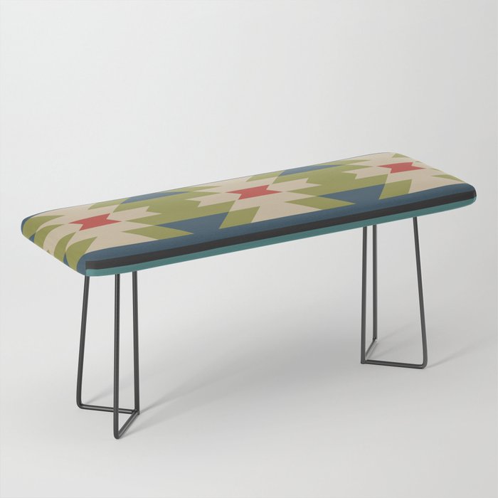 Southwestern Pattern 118 Bench Gallery Image 1