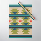 Southwestern Pattern 118 Wrapping Paper Gallery Image 1