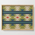 Southwestern Pattern 118 Serving Tray Gallery Image 1