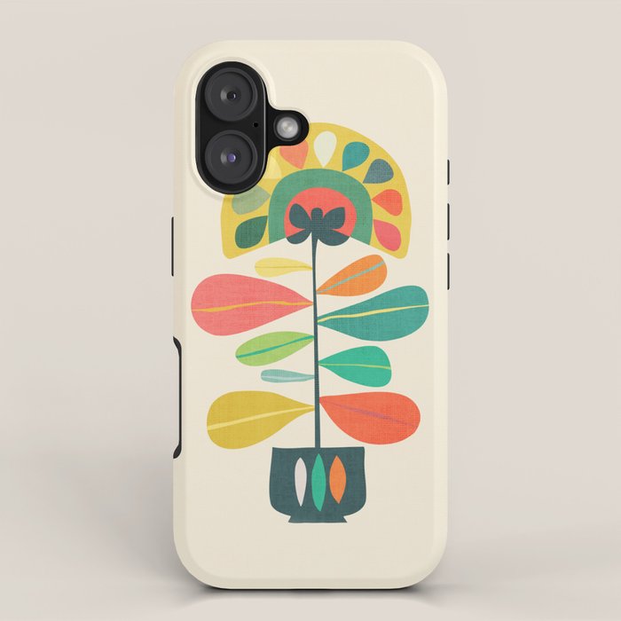 Fan Flower iPhone Case Gallery Image 1