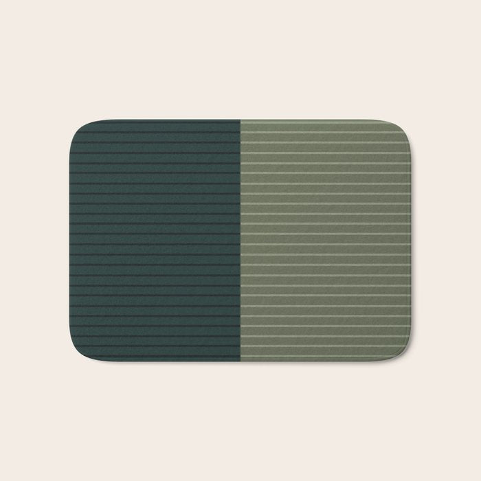Color Block Lines XXXIX Bath Mat Gallery Image 1