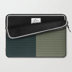 Color Block Lines XXXIX Laptop Sleeve Gallery Image 2