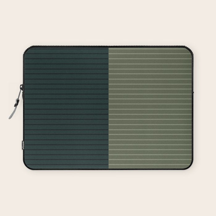 Color Block Lines XXXIX Laptop Sleeve Gallery Image 1
