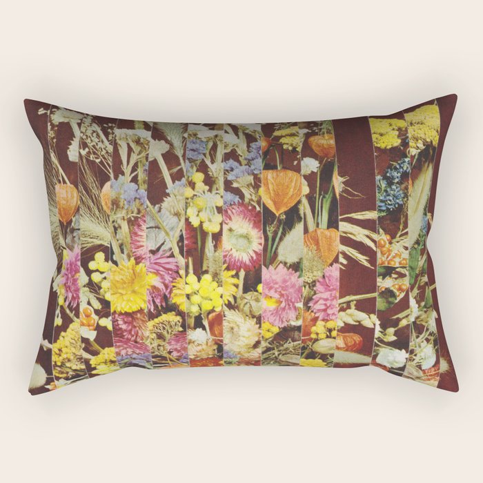 Bunch of Flowers 1 Rectangular Pillow Gallery Image 2