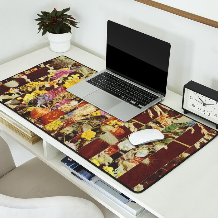Bunch of Flowers 1 Desk Mat Gallery Image 2