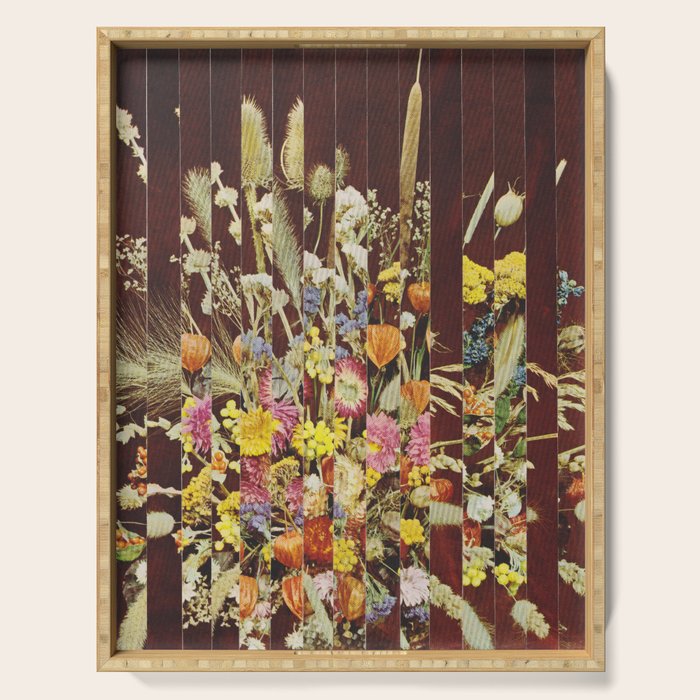 Bunch of Flowers 1 Serving Tray Gallery Image 1
