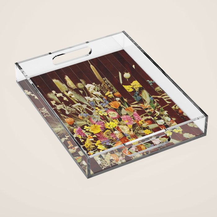 Bunch of Flowers 1 Acrylic Tray Gallery Image 1