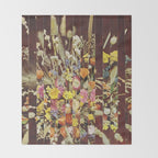 Bunch of Flowers 1 Throw Blanket Gallery Image 2