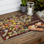 Bunch of Flowers 1 Outdoor Rug Gallery Image 2