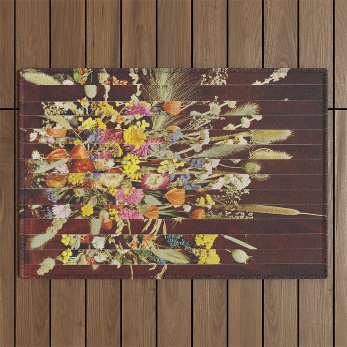 Bunch of Flowers 1 Outdoor Rug Gallery Image 1