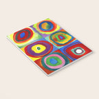 Kandinsky, Farbstudie - Quadrate und konzentrische Ringe, Color Study. Squares with Concentric Circles 1913 Notebook Gallery Image 3