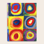 Kandinsky, Farbstudie - Quadrate und konzentrische Ringe, Color Study. Squares with Concentric Circles 1913 Notebook Gallery Image 4
