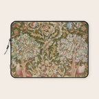 William Morris & May Morris Woodland Embroidery Laptop Sleeve Gallery Image 1
