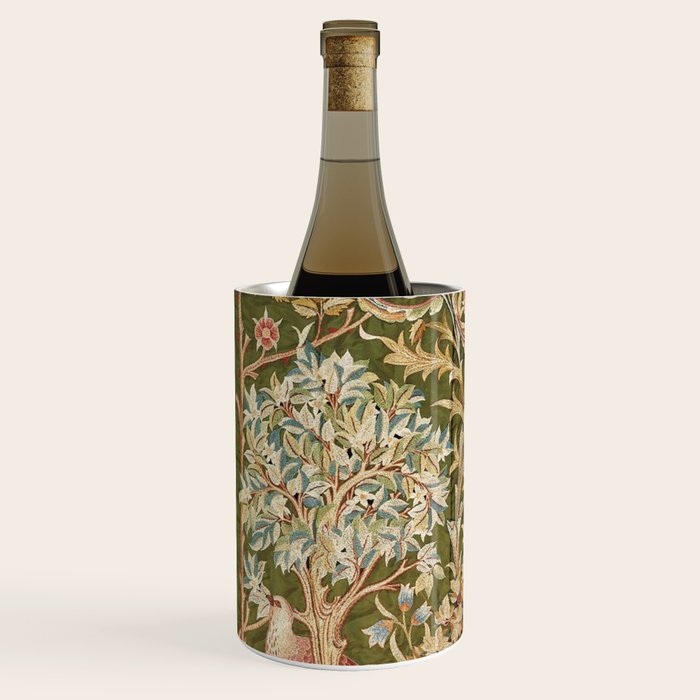 William Morris & May Morris Woodland Embroidery Wine Chiller Gallery Image 2