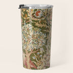 William Morris & May Morris Woodland Embroidery Travel Mug Gallery Image 3