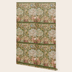 William Morris & May Morris Woodland Embroidery Wallpaper Gallery Image 2