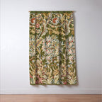 William Morris & May Morris Woodland Embroidery Window Curtain Gallery Image 3