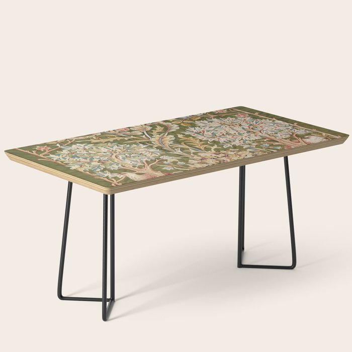 William Morris & May Morris Woodland Embroidery Coffee Table Gallery Image 1