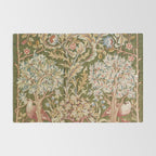 William Morris & May Morris Woodland Embroidery Rug Gallery Image 2
