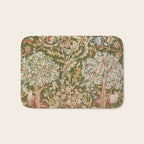 William Morris & May Morris Woodland Embroidery Bath Mat Gallery Image 1