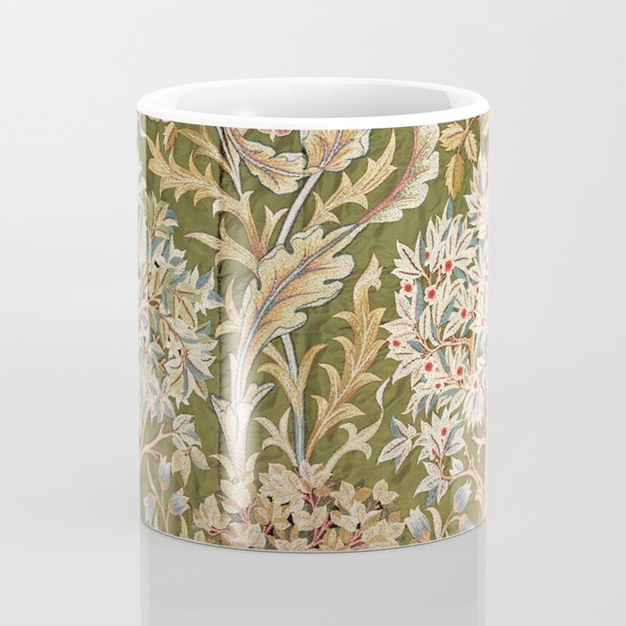 William Morris & May Morris Woodland Embroidery Coffee Mug Gallery Image 4