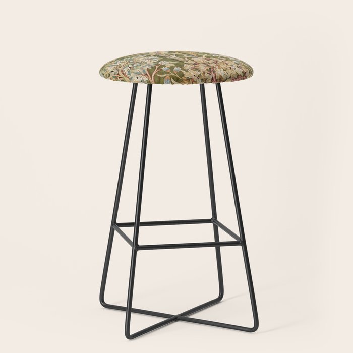 William Morris & May Morris Woodland Embroidery Stool Gallery Image 1