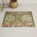 William Morris & May Morris Woodland Embroidery Rug Gallery Image 1