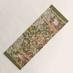 William Morris & May Morris Woodland Embroidery Yoga Mat Gallery Image 1
