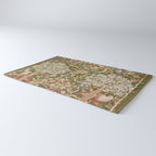 William Morris & May Morris Woodland Embroidery Rug Gallery Image 3