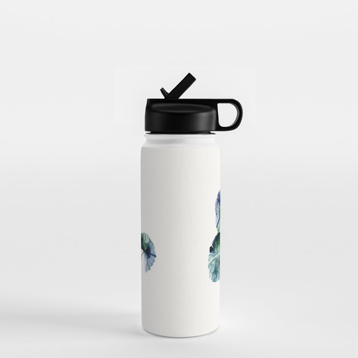 Water lily leaves Water Bottle Gallery Image 1