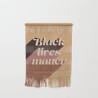 Black Lives Matter #typography Wall Hanging Gallery Image 1