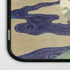 Tree and chrysanthemums by Kogyo Tsukioka Laptop Sleeve Gallery Image 3