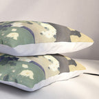Tree and chrysanthemums by Kogyo Tsukioka Pillow Sham Gallery Image 3