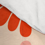 Retro Modern Daisy - Rainbow  Comforter Gallery Image 4