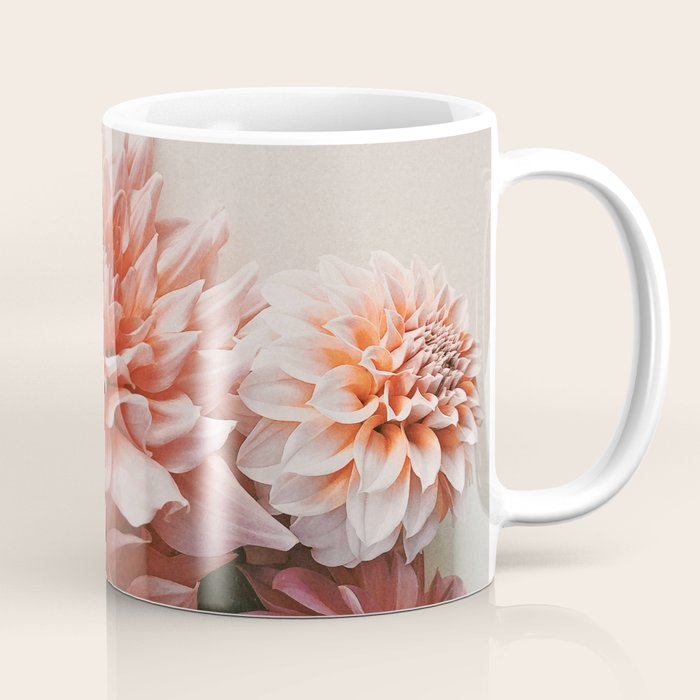 Find Your Tribe #2 - Modern Dahlia Botanical Photograph Coffee Mug Gallery Image 1
