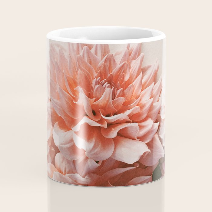 Find Your Tribe #2 - Modern Dahlia Botanical Photograph Coffee Mug Gallery Image 4