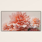 Find Your Tribe #2 - Modern Dahlia Botanical Photograph Desk Mat Gallery Image 3