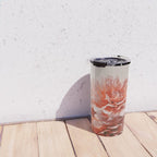 Find Your Tribe #2 - Modern Dahlia Botanical Photograph Travel Mug Gallery Image 4