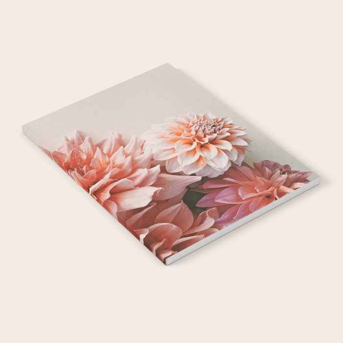 Find Your Tribe #2 - Modern Dahlia Botanical Photograph Notebook Gallery Image 2