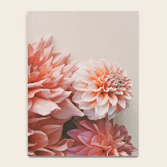 Find Your Tribe #2 - Modern Dahlia Botanical Photograph Notebook Gallery Image 4