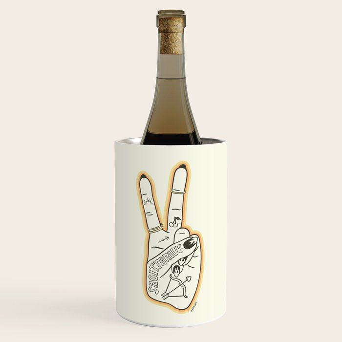 Sagittarius Hand Wine Chiller Gallery Image 1