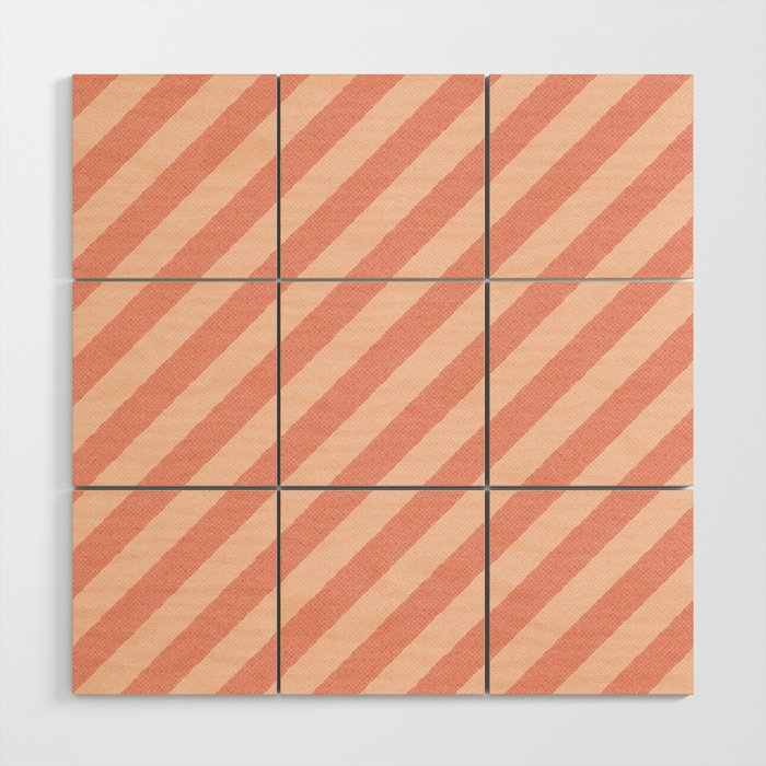 STRIPES - 002 - h Wood Wall Art Gallery Image 1