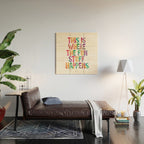 This is Where The Fun Stuff Happens Wood Wall Art Gallery Image 2