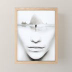 in thoughts Mini Art Print Gallery Image 1