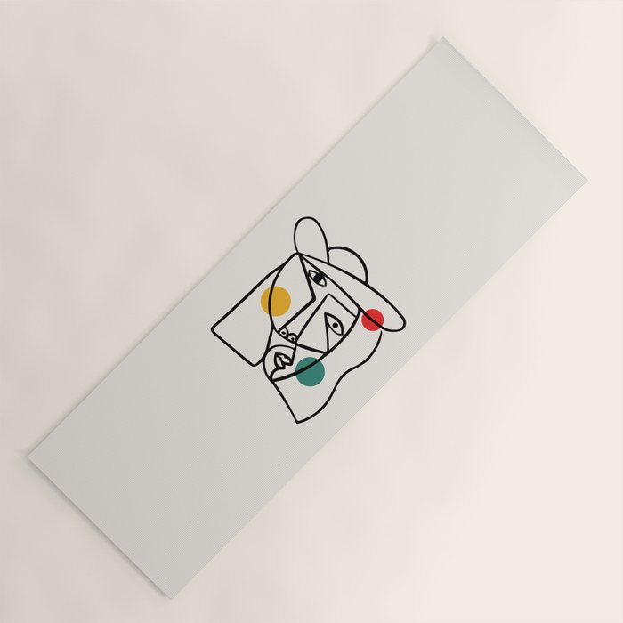 The Dream II | Pablo Picasso - Le Reve Yoga Mat Gallery Image 1